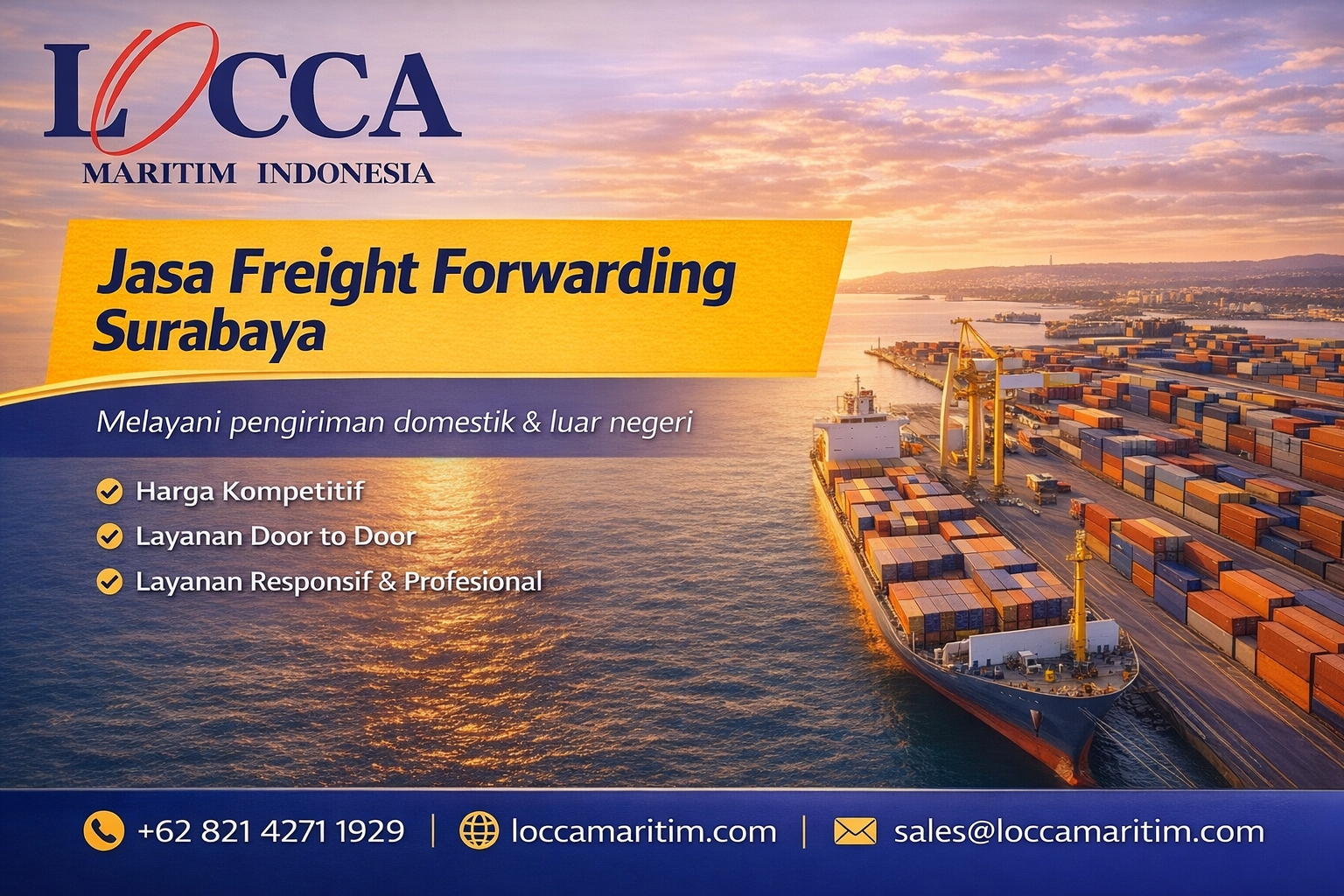 Jasa Freight Forwarding Surabaya Harga Murah Door to Door